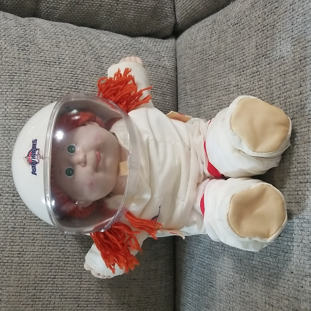 Vintage astronaut cabbage patch doll